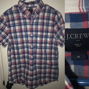 J Crew Button Down Short Sleeve